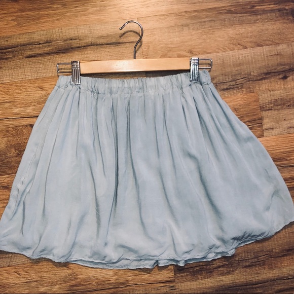 Brandy Melville Dresses & Skirts - BRANDY MELVILLE BABY BLUE SKIRT